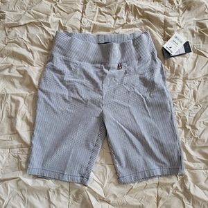 Tommy Hilfiger Blue white striped shorts size 6